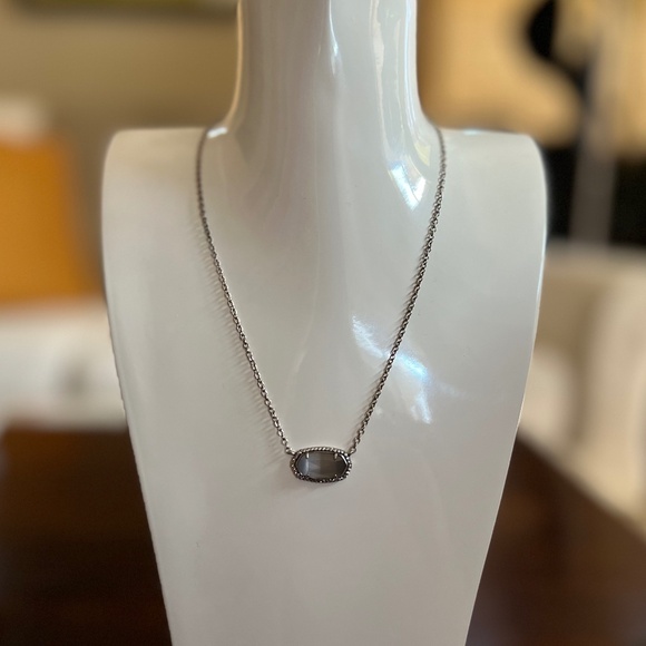 Kendra Scott Elisa Pave Necklace - Picture 1 of 2